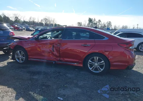 2018 Hyundai Sonata Sport из США, поврежденный, VIN 5NPE34AF2JH655448